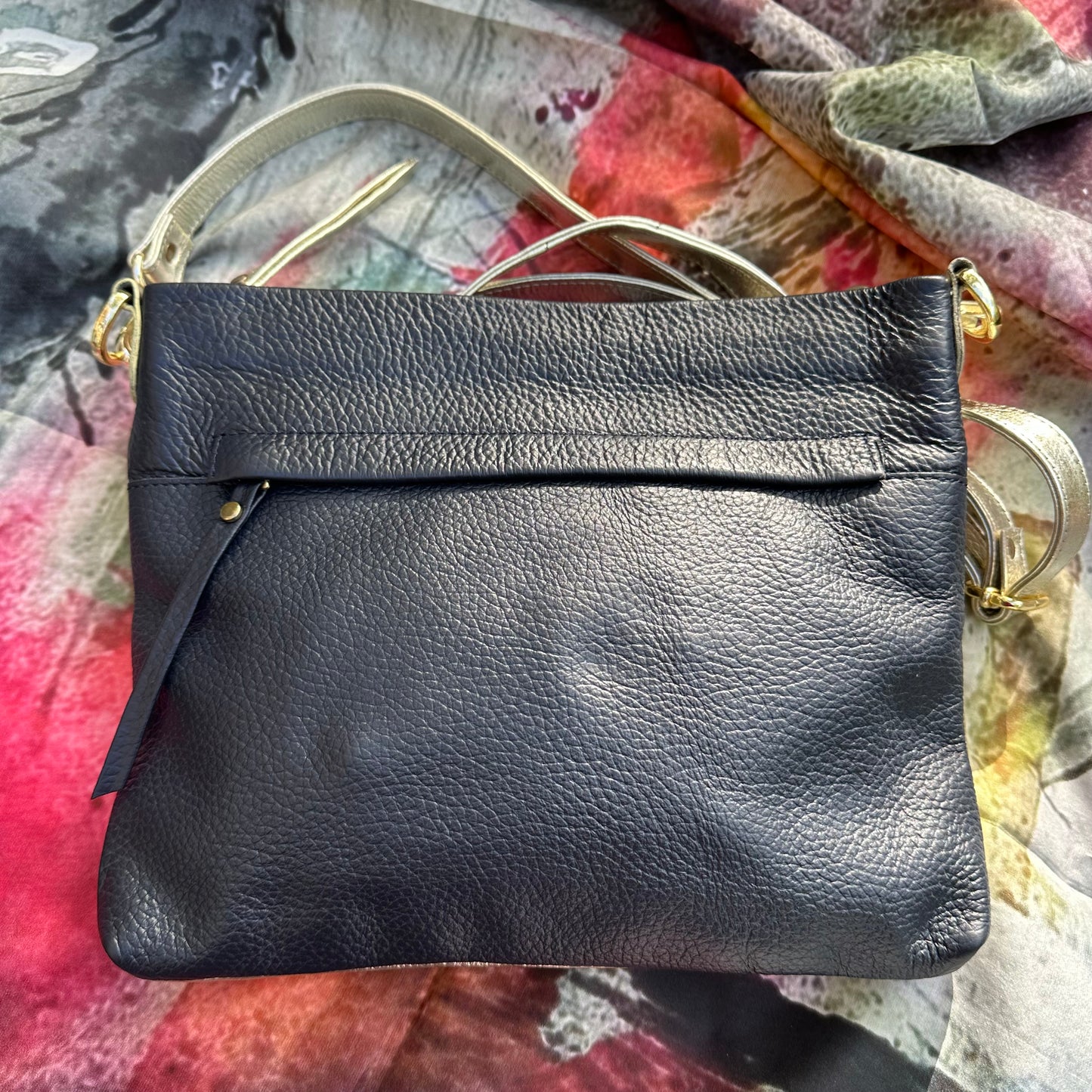 The Waverley Bag - Gold Mix - Ink