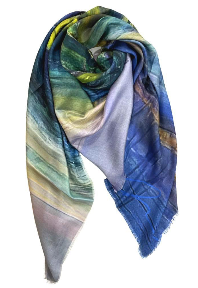 Evening Haze Scarf - Silk