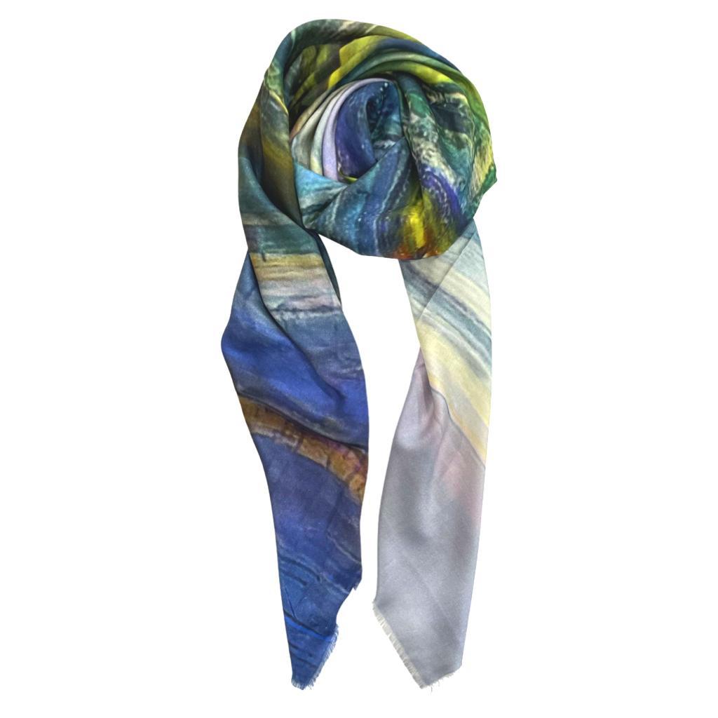 Evening Haze Scarf - Silk