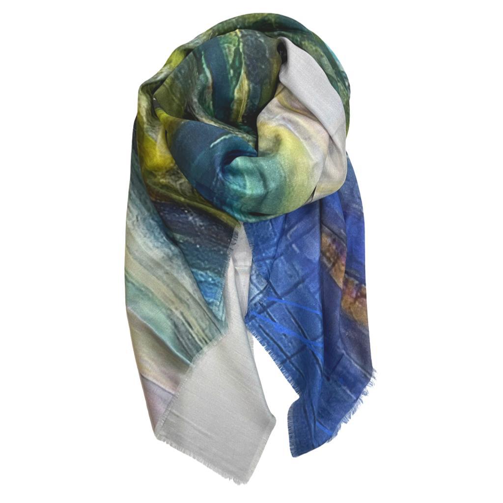 Evening Haze Scarf - Silk