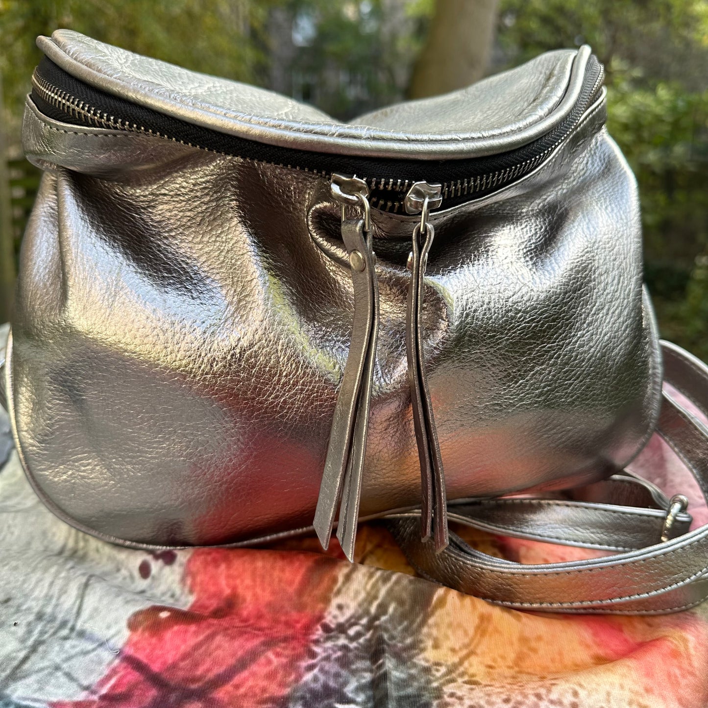 The Studio Curve Bag - Pewter