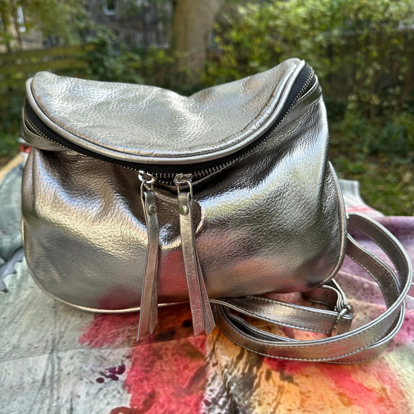 The Studio Curve Bag - Pewter