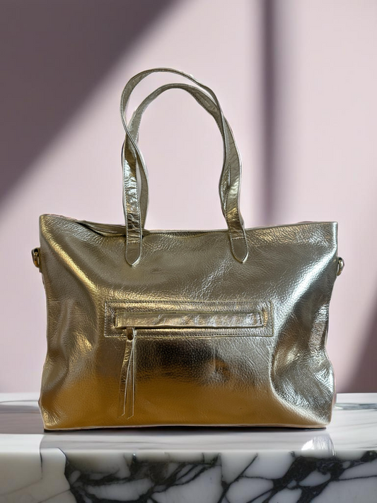 The Calton Bag - Gold