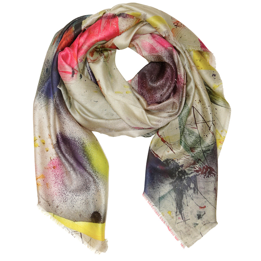 Studio Neon Paper Scarf - Silk